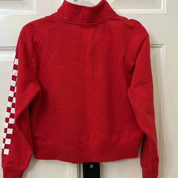 🏁Vans 🏁 cropped sweater 💕 Sz:M - Picture 3 of 4